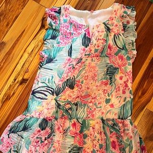 Lilly Pulitzer Nora Floral print dress size large